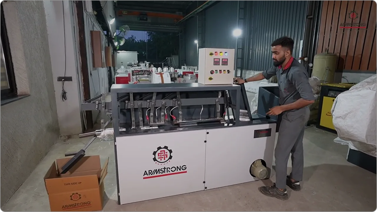 Semi Automatic Bobbin Cleaning Machine